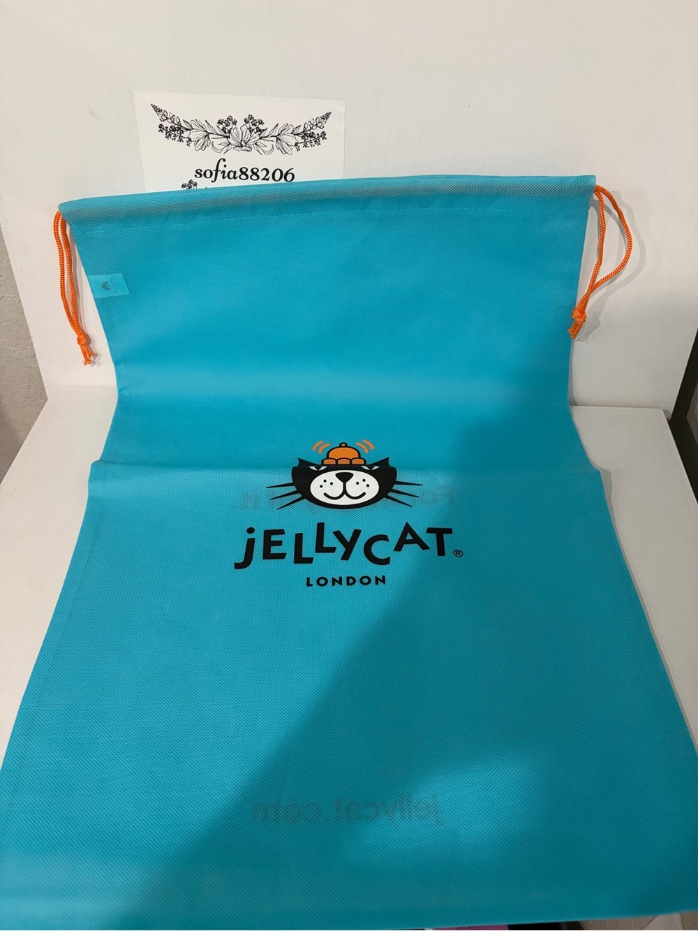Jellycat Dust Bag Sack Drawstring Gift Bag Large 23x15 inch